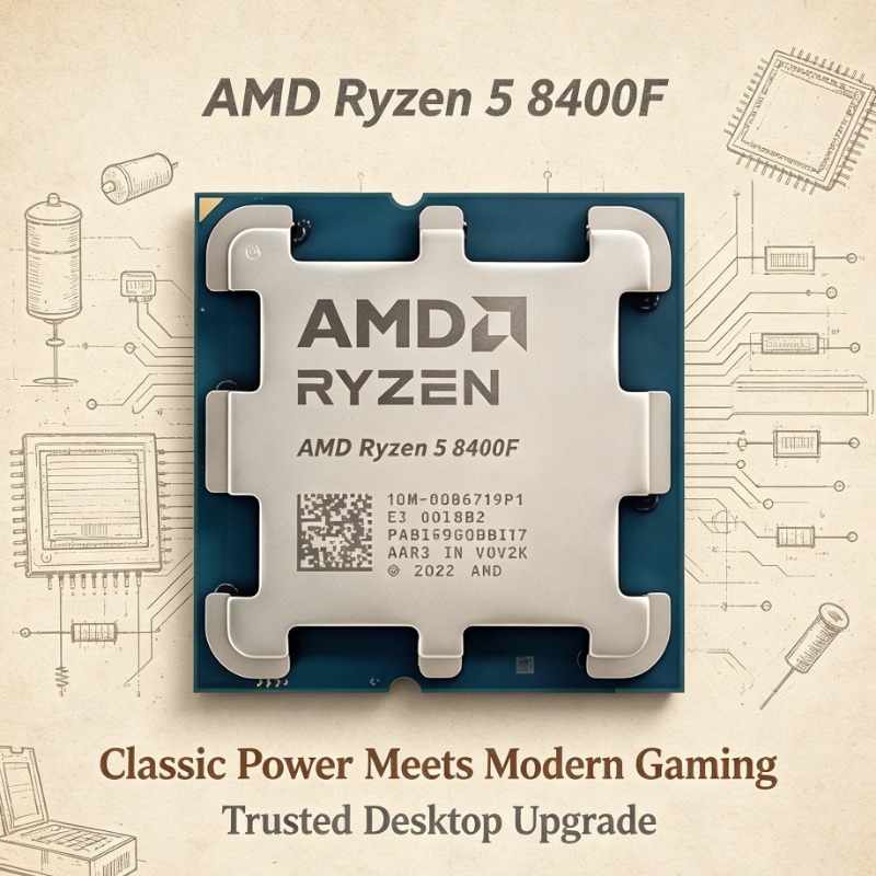 Pc Gaming Entry - معالج منصة AM5 للمبتدئين R5 8400F