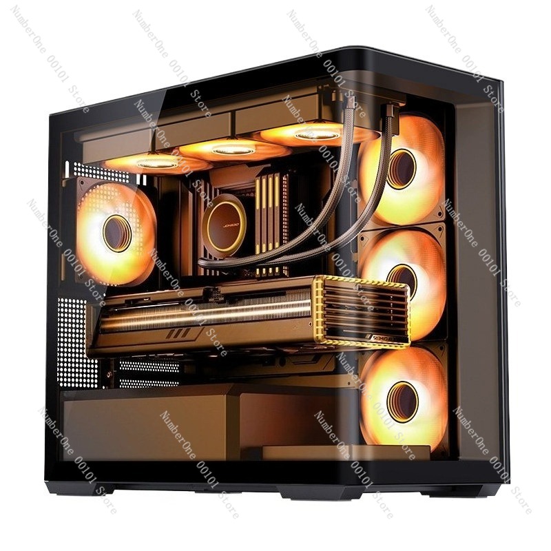 Pc Gaming Liquid - علبة كمبيوتر للألعاب بانورامية مع إطلالة