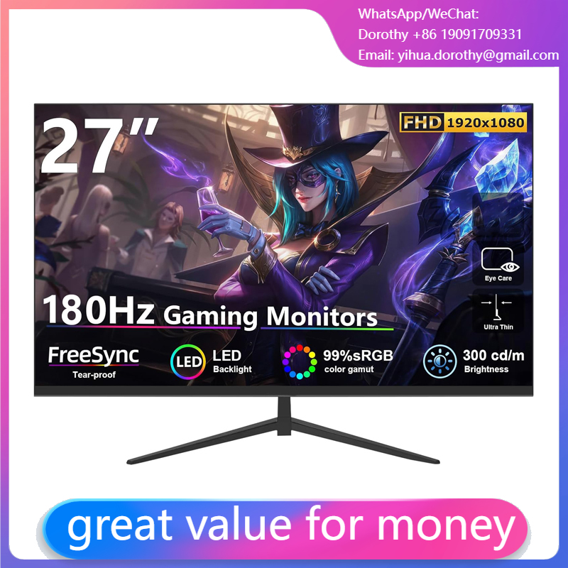 Pc Gaming Games - شاشة عرض IPS LCD رفيعة للغاية