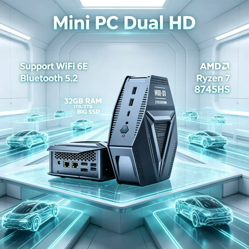 Pc Gaming Entry - جهاز ألعاب مكتبي صغير فاخر R7