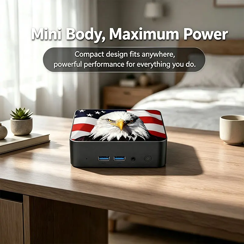 كمبيوتر مكتبي صغير نحيف بتصميم - مراجعة Pc Gaming Usa وسعره