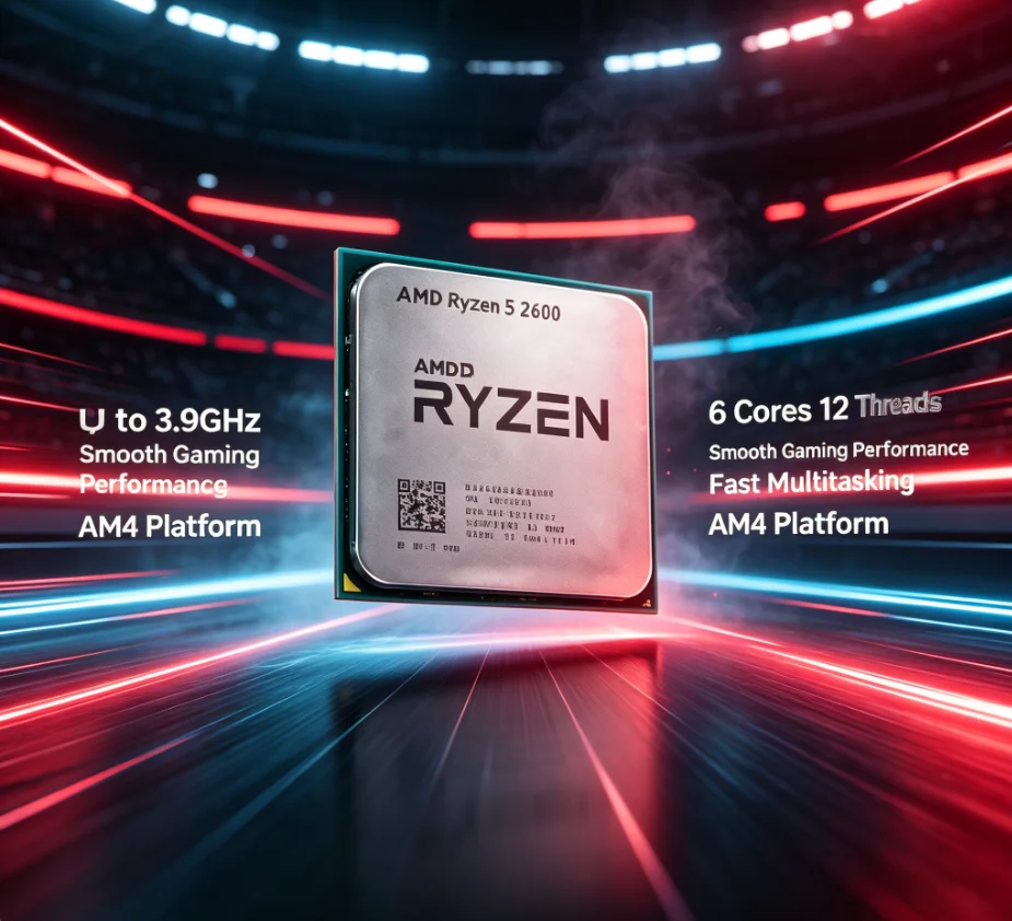 معالج AMD R5 2600 Ryzen 5 2600 - مراجعة Pc Gaming Entry وسعره