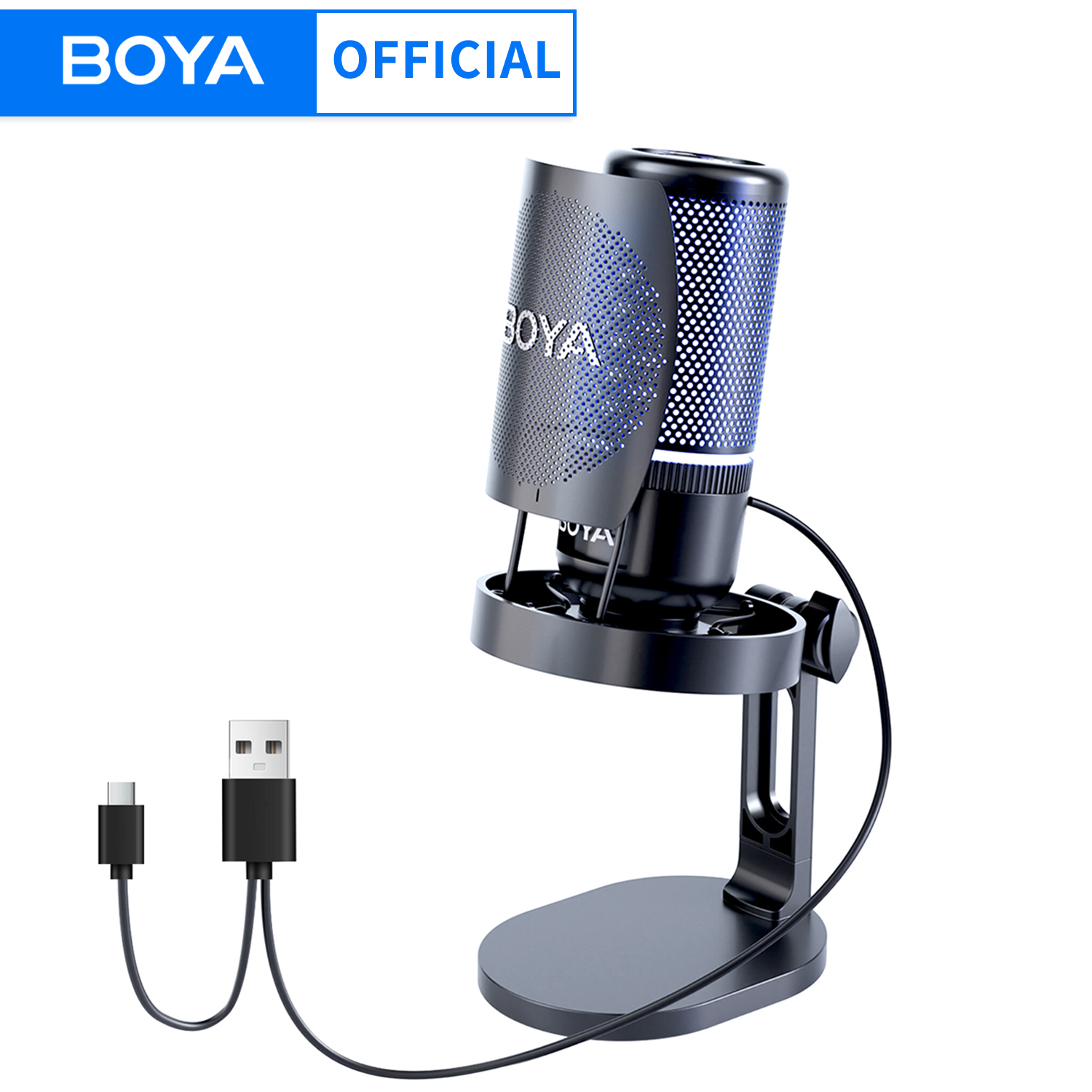 ميكروفون ألعاب USB من BOYA K3  - مراجعة Pc Gaming Youtube وسعره