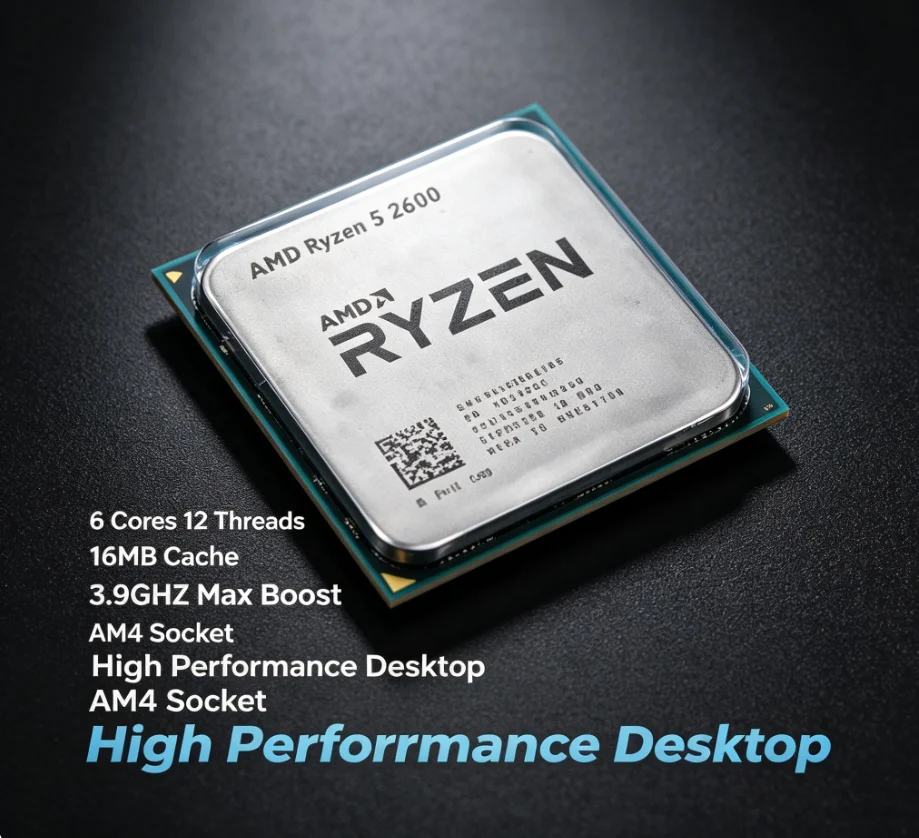 معالج سطح المكتب AMD R5 2600 R - مراجعة Pc Gaming Entry وسعره