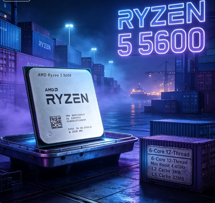 معالج Ryzen 5 5600 بـ 6 نواة و - مراجعة Pc Gaming Entry وسعره