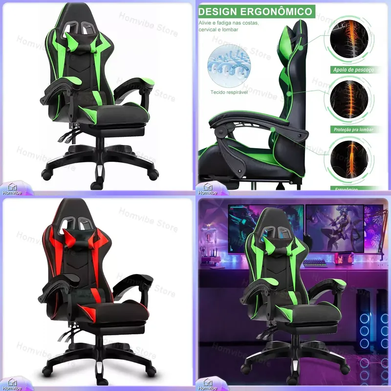 كرسي ألعاب مريح بظهر عالٍ ومسن - مراجعة Pc Gaming Usa وسعره